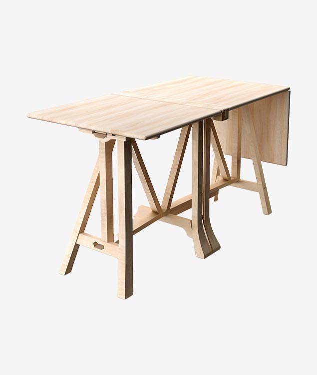 Rustic Pine Bookshelf